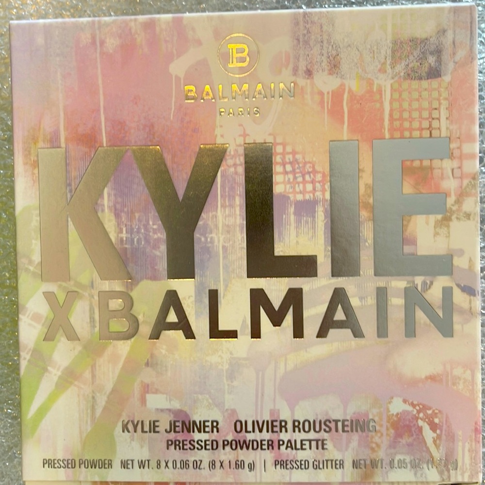 Kylie X Balmain Pressed Powder Palette